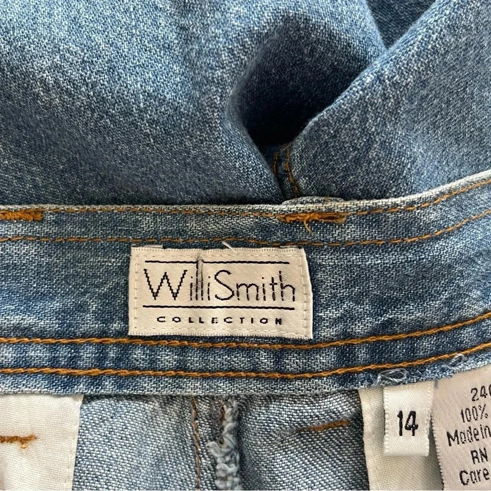 VTG 80s Willi Smith high rise Pleated oversized jorts golden girls grandpa core - Picture 9 of 11